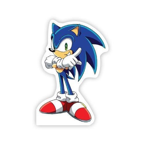 Sonic Boom Kirpi Ayaklı Pano 34x23 cm