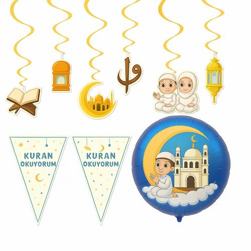 Kuran Okuyorum Süsleme Seti