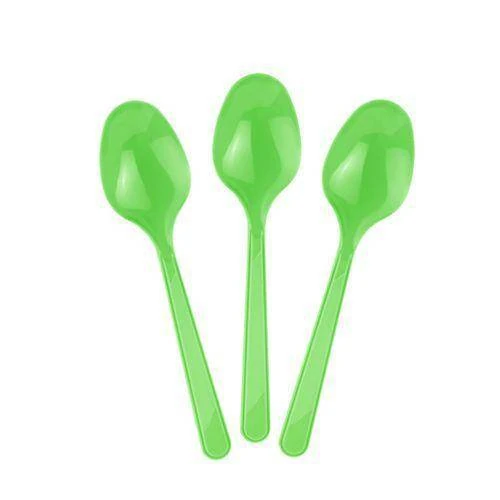 Yeşil 25'li Plastik Kaşık 