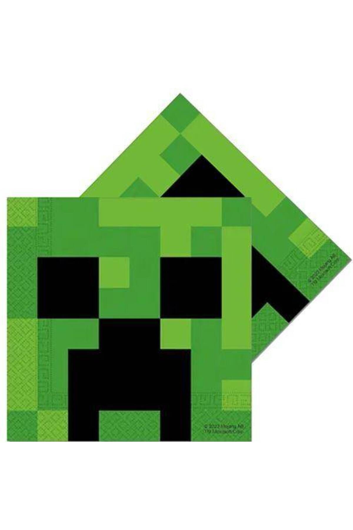 Minecraft Peçete 16 Adet