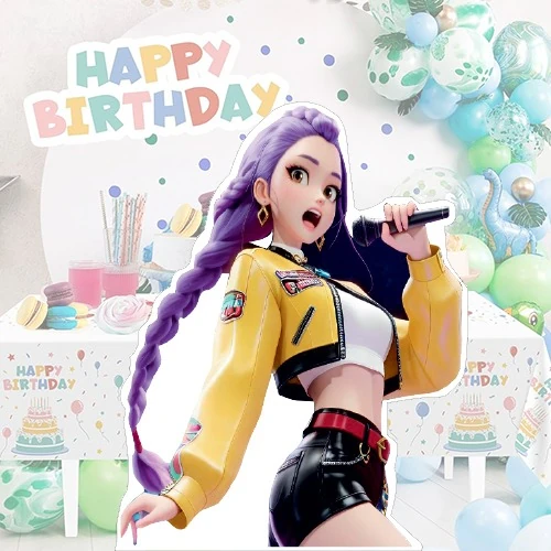 K-POP Rumi Ayaklı Pano