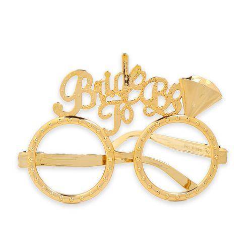 Bride To Be Plastik Gözlük Taç Set Rose Gold 1 Adet