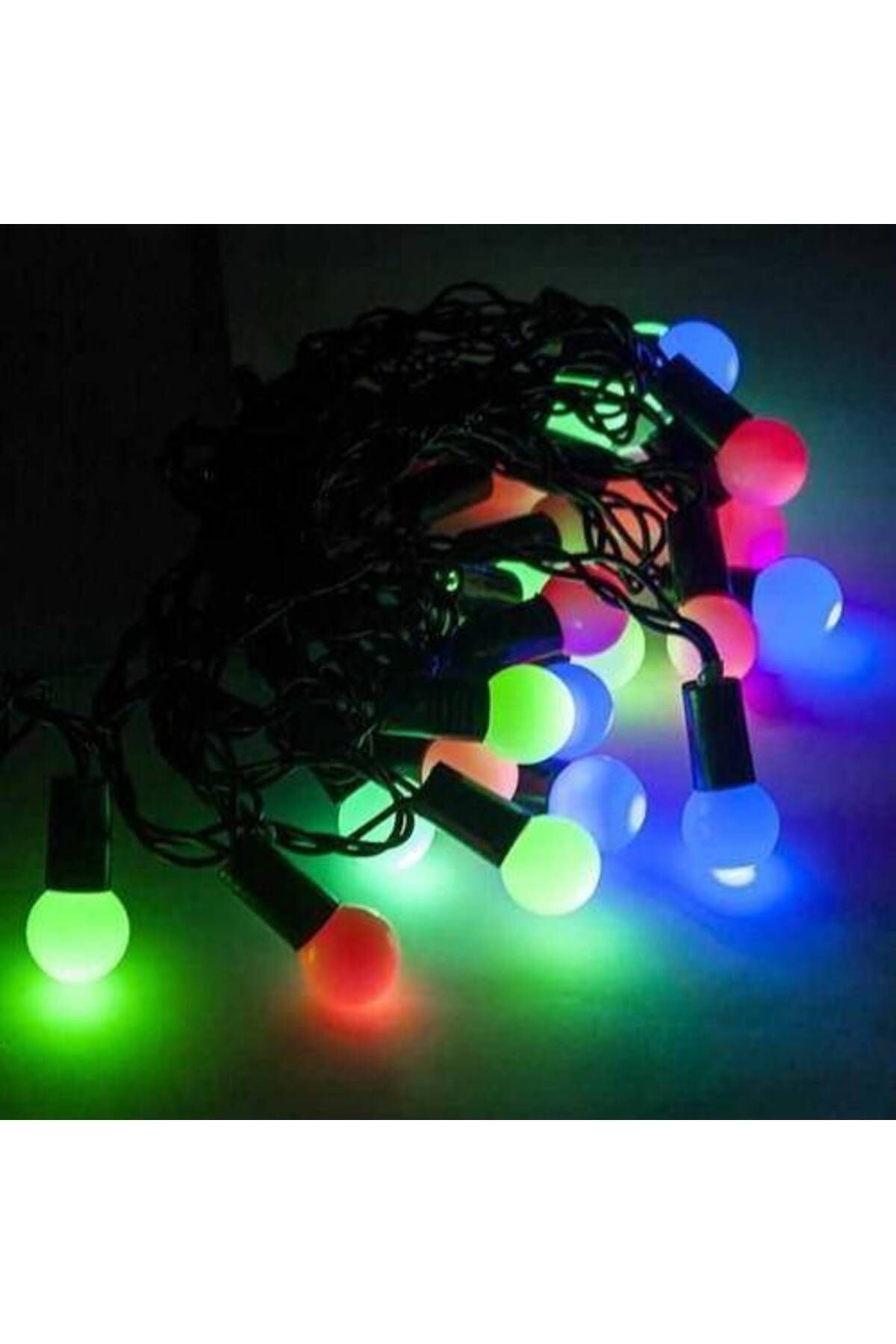5 Metre Top Led Işık Eklemeli Fişli Karışık Renk