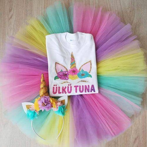 Unicorn Tütü Takımı Gold