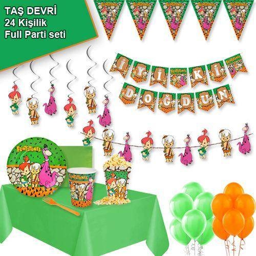 Taş Devri 24 Kişilik Ekonomik Parti Seti