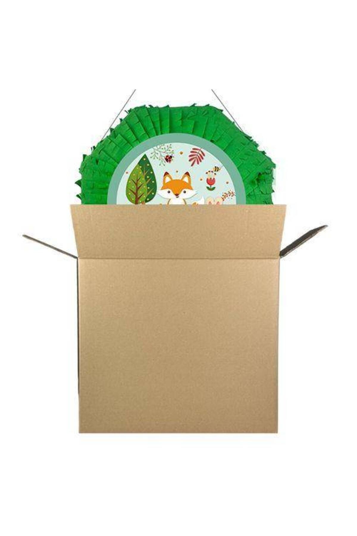 Pinyata Woodland Temalı 42 Cm Sopası