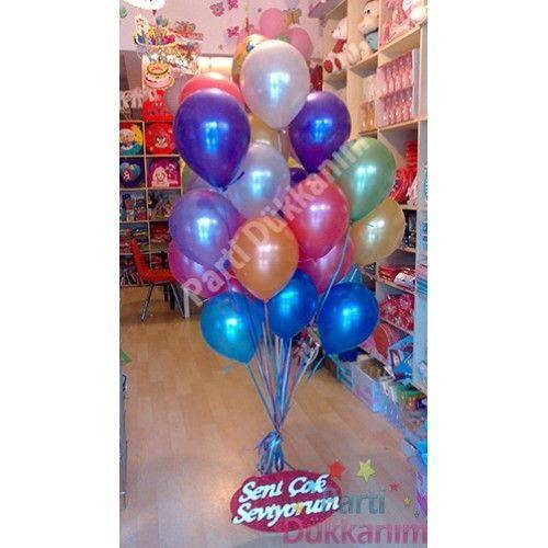 Sevgiliye Sürpriz Uçan Balon (MAĞAZADAN) (30 Adet)