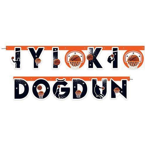 Basketbol İyi ki Doğdun Yazısı (2 metre)