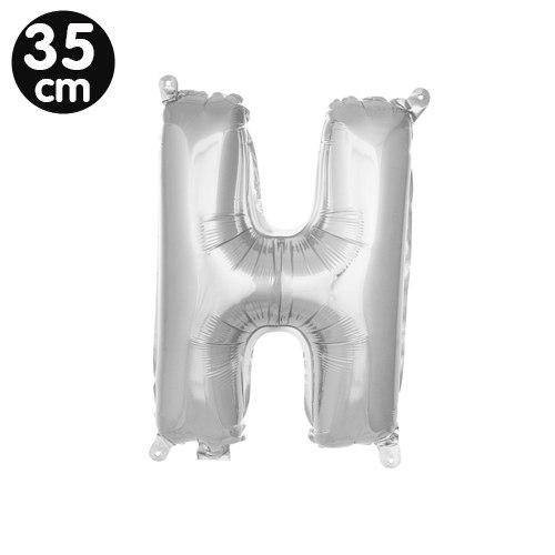 H - Harf Folyo Balon Gümüş (35 cm)
