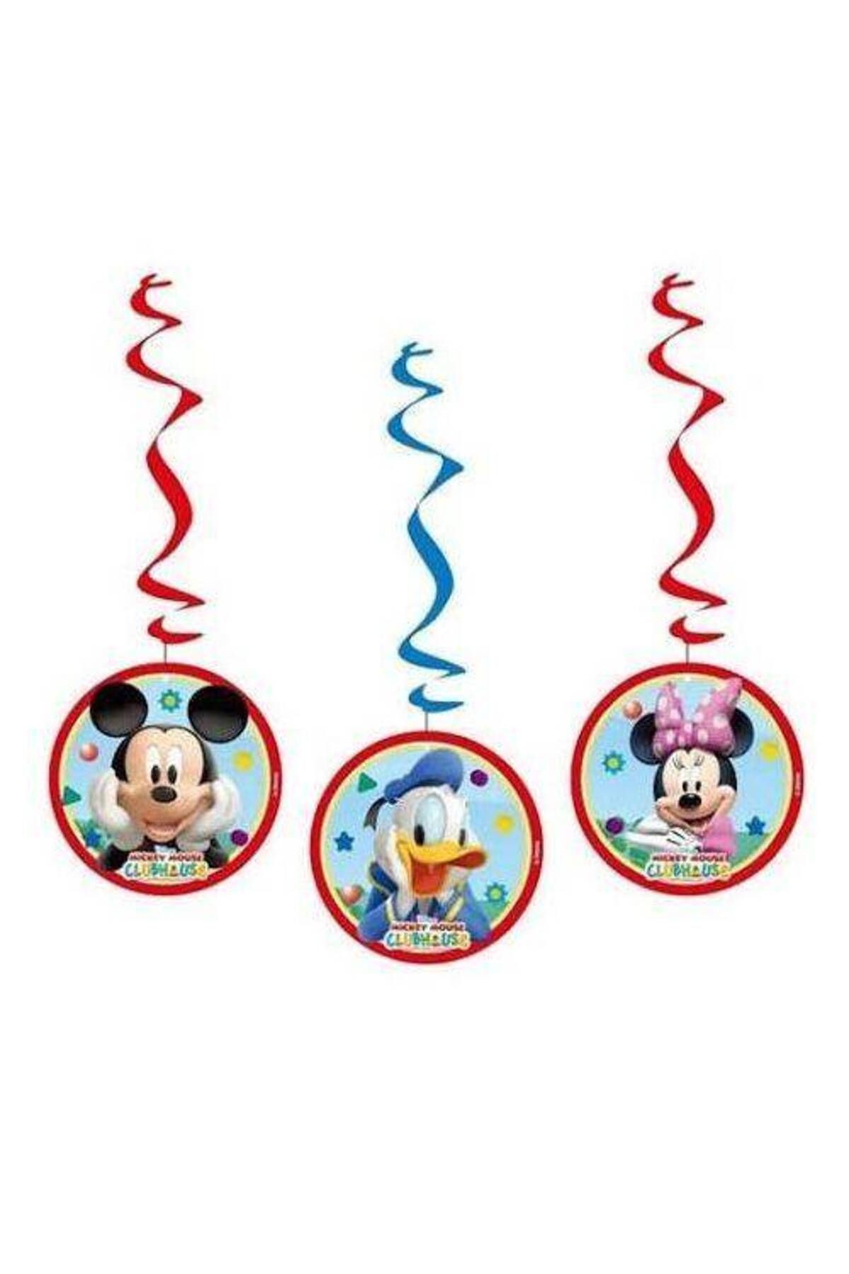 Mickey Mouse Asma Süs (3'lü)