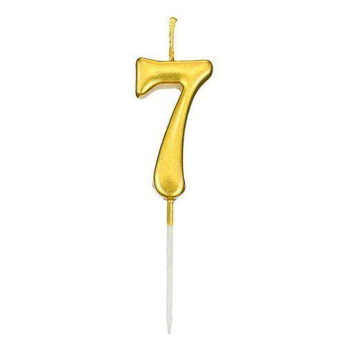 7 Rakam Lüks Gold Mum