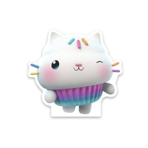 Gabby Cakey Cat Ayaklı Pano 35 cm
