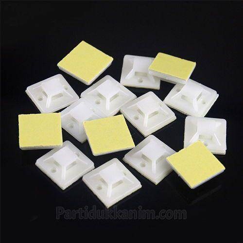 Yapışkanlı Kroşe 28*28mm. (10 adet)
