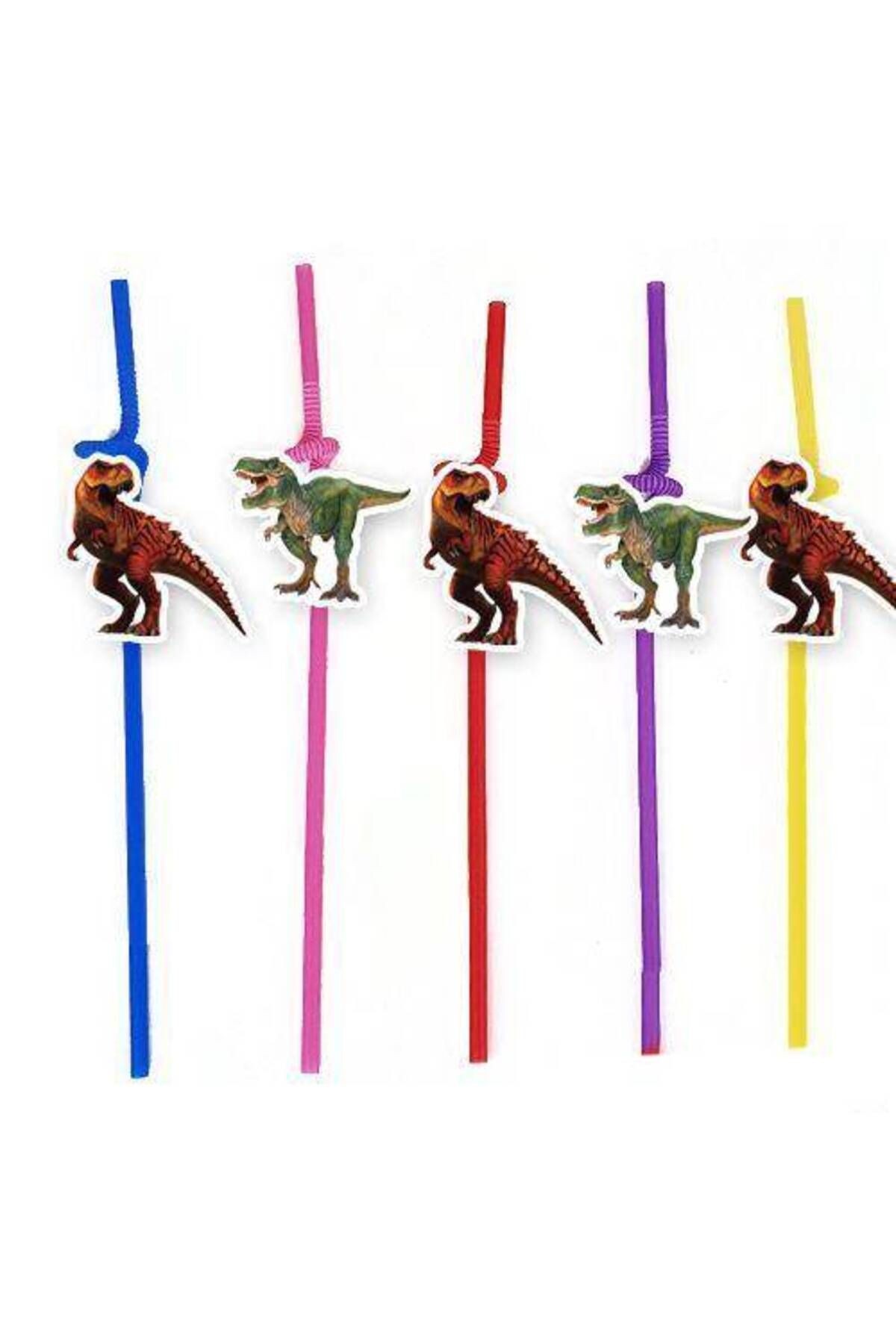 Jurassic Dinozor Artistik Pipet 10 Adet