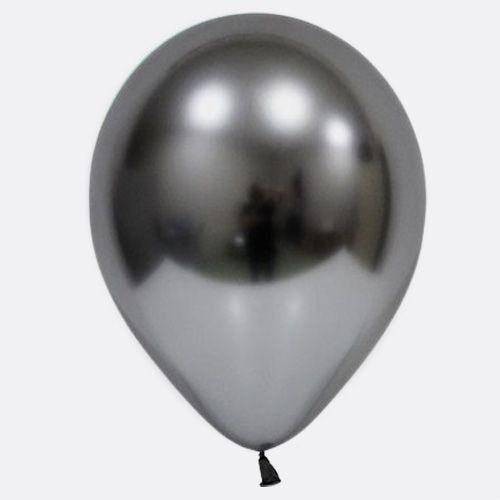 Uzay Gri Krom Balon 5 Adet (30 cm)