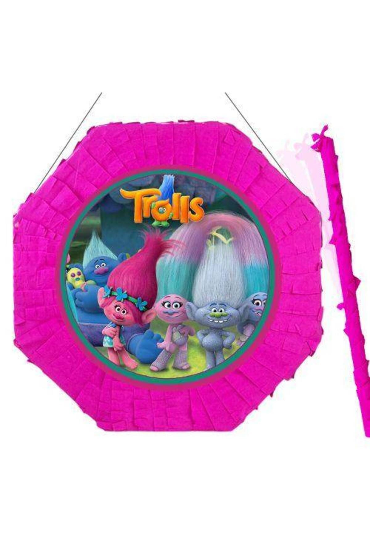 Troller Pinyata 42 Cm + Sopası