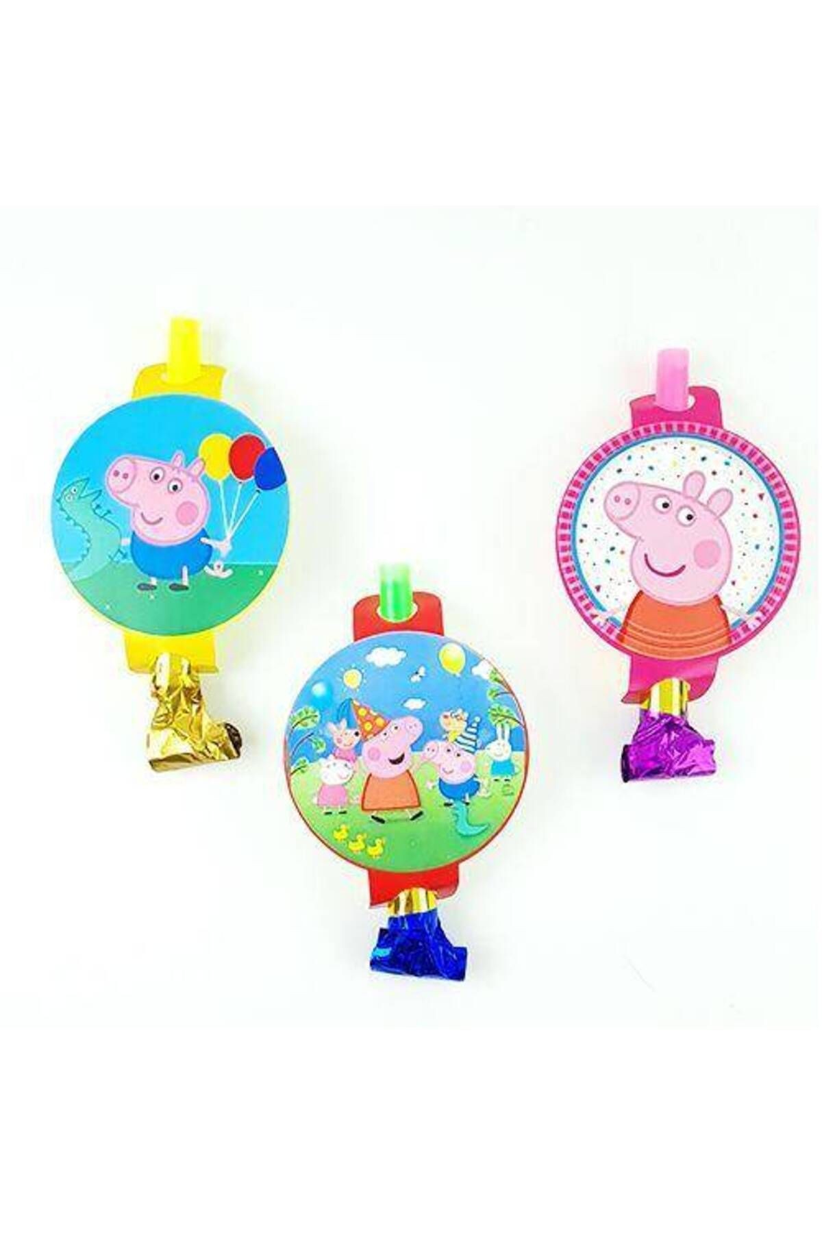 Peppa Pig Parti Düdüğü (6 ADET)