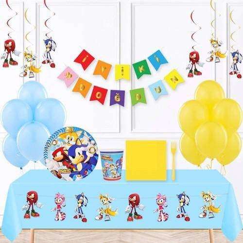 Sonic Parti Seti (8 Kişilik)