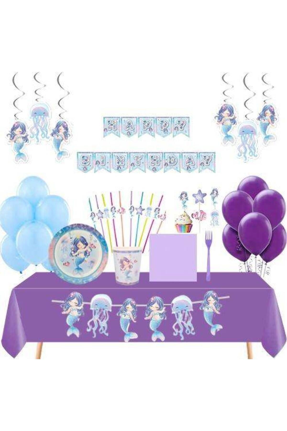 Deniz Kızı Little 16 Kişilik Parti Seti