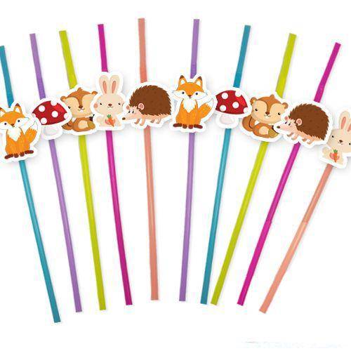 Orman Temalı 10'lu Artistik Pipet