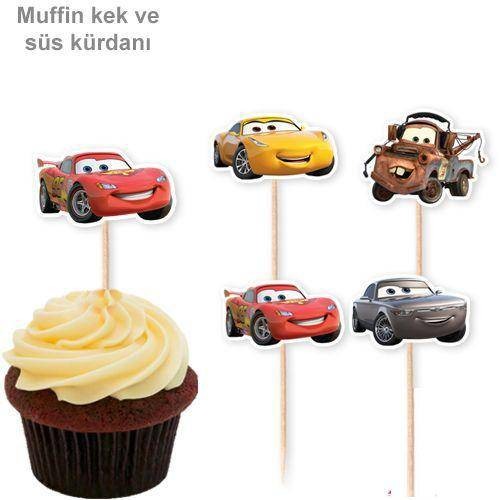 Cars Şekilli 10'lu Kürdan