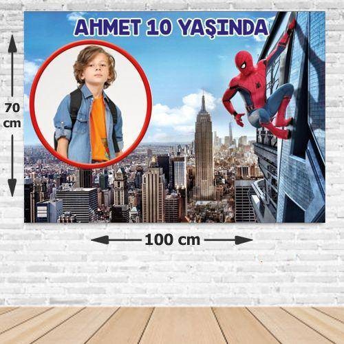Spiderman Doğum Günü Afişi 70*100 cm