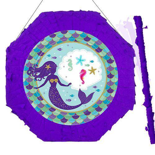 Deniz Kızı Pinyata + Sopası