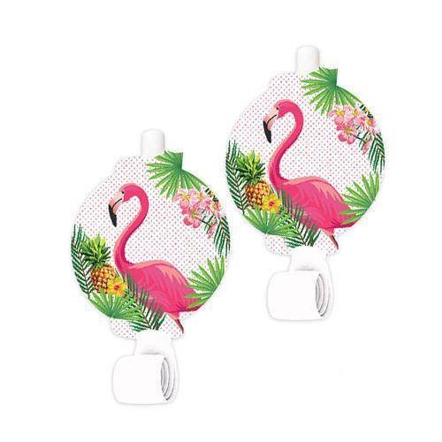 Flamingo Parti Düdüğü 6 Adet