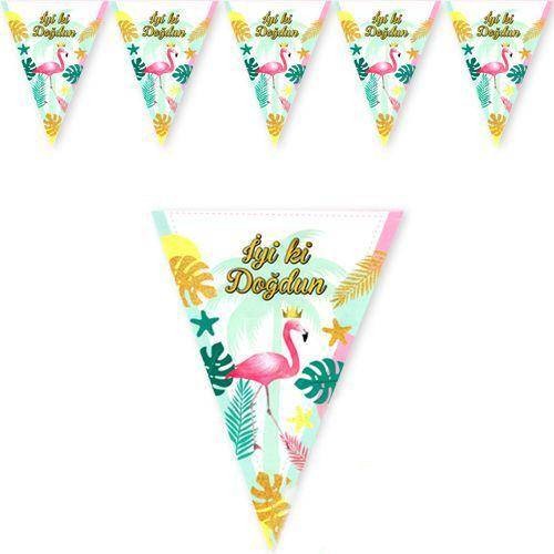 Flamingo Flama Bayrak Set (2 metre)