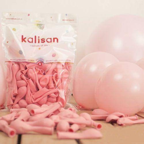 6 inç Makaron Balon Pembe 20 Adet