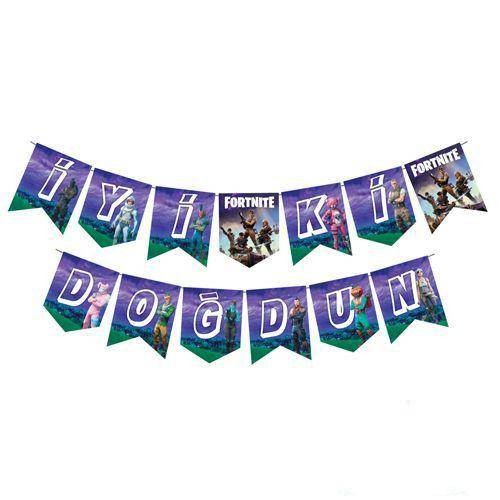 Fortnite İyi ki Doğdun Yazısı (190 cm)