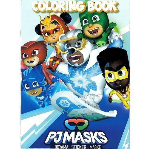 Pijamaskeliler Boyama Kitabı Stickerlı (16 Sayfa)