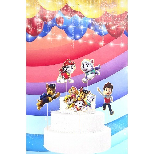 Paw Patrol 5'li Pasta Süsü