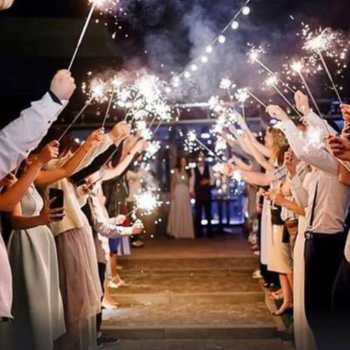 Dumansız Uzun Tel Maytap 40 cm 5 Adet