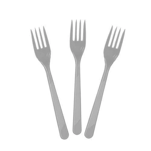 Gümüş 25'li Plastik Çatal 