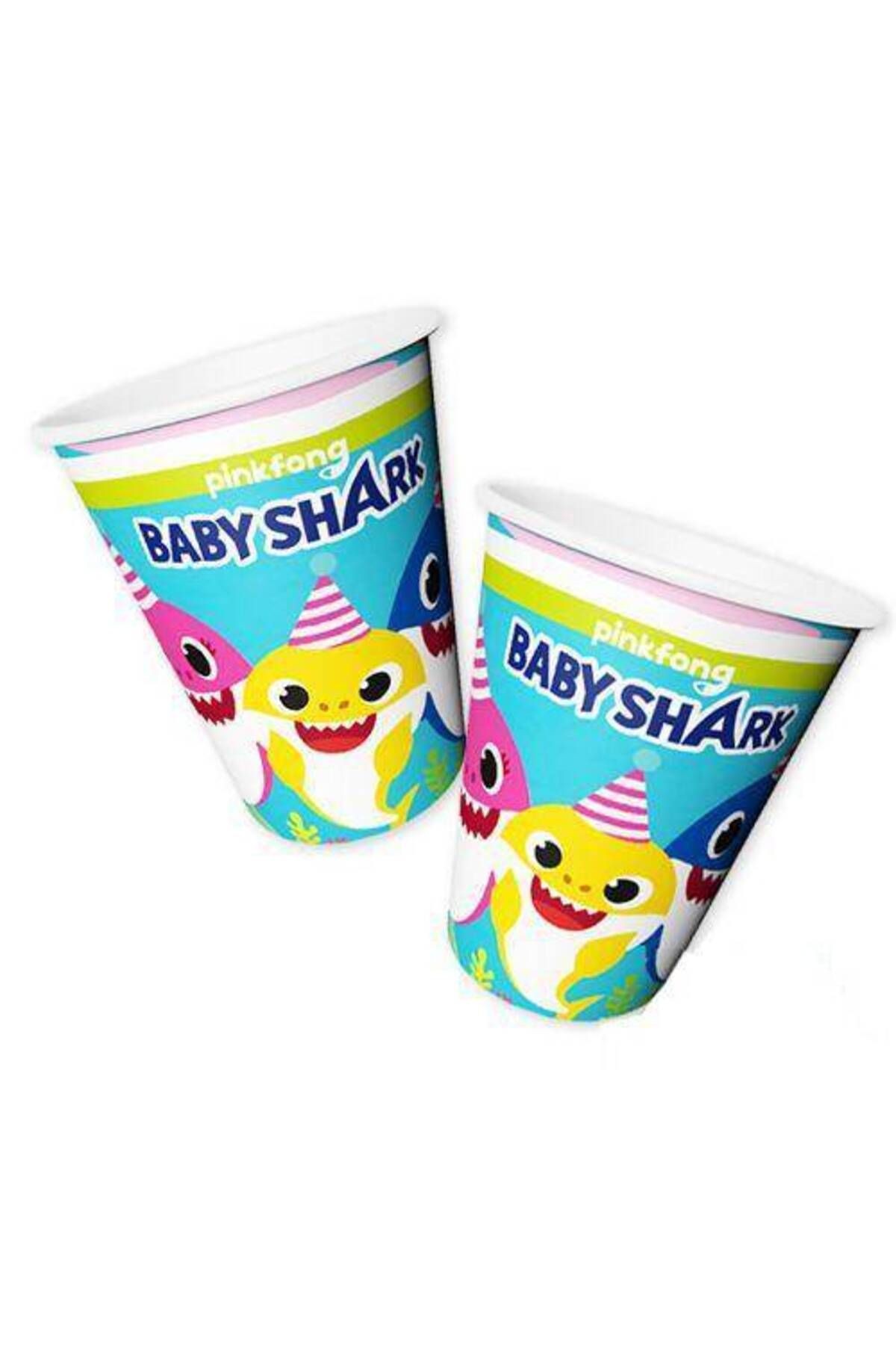 Baby Shark Bardak (8 Adet)