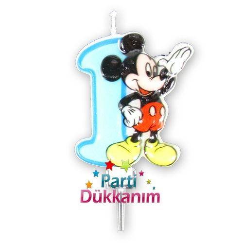 1 Yaş Mickey Mouse Pasta Mumu
