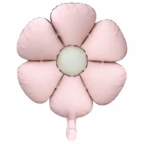 Retro Pembe Papatya Folyo Balon