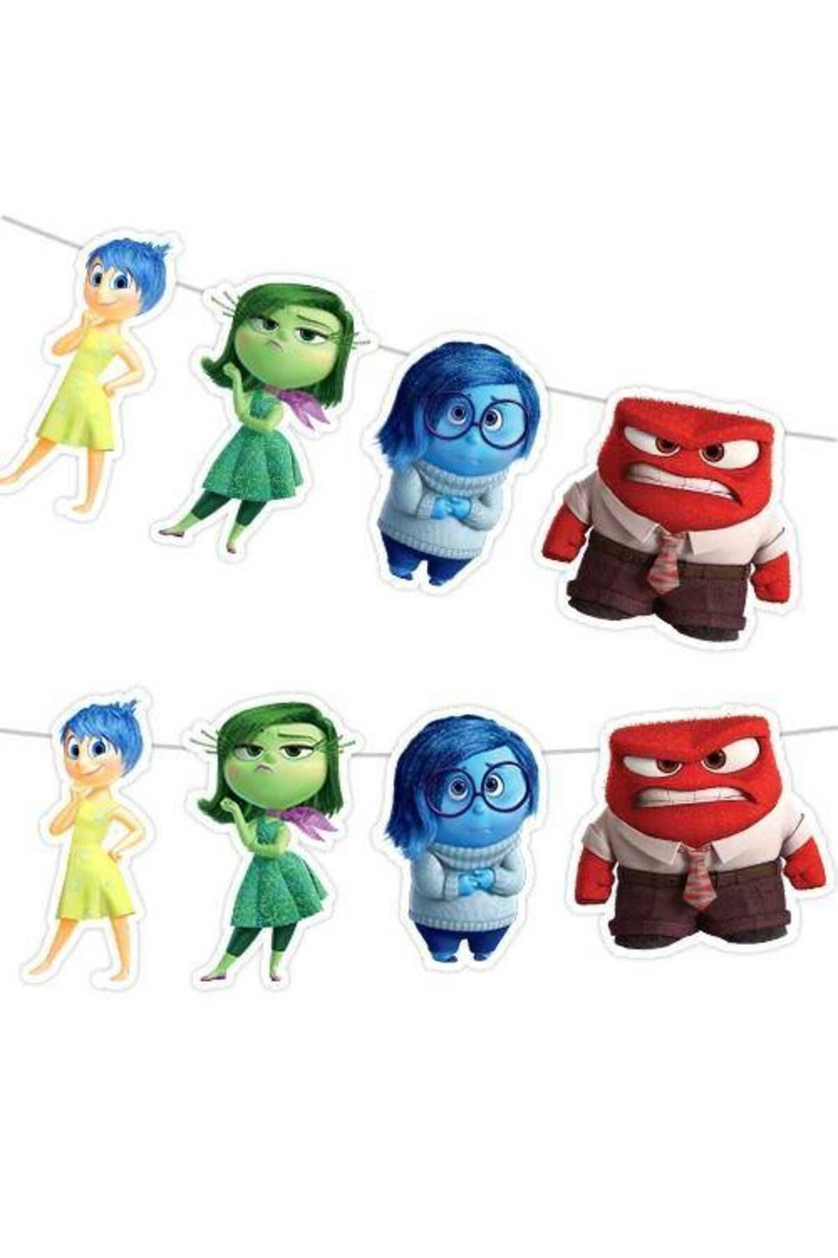 Ters Yüz (Inside Out) Dekoratif Banner 120x18 cm