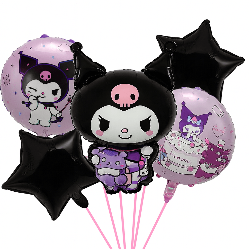 Kuromi Folyo Balon Seti 5'li