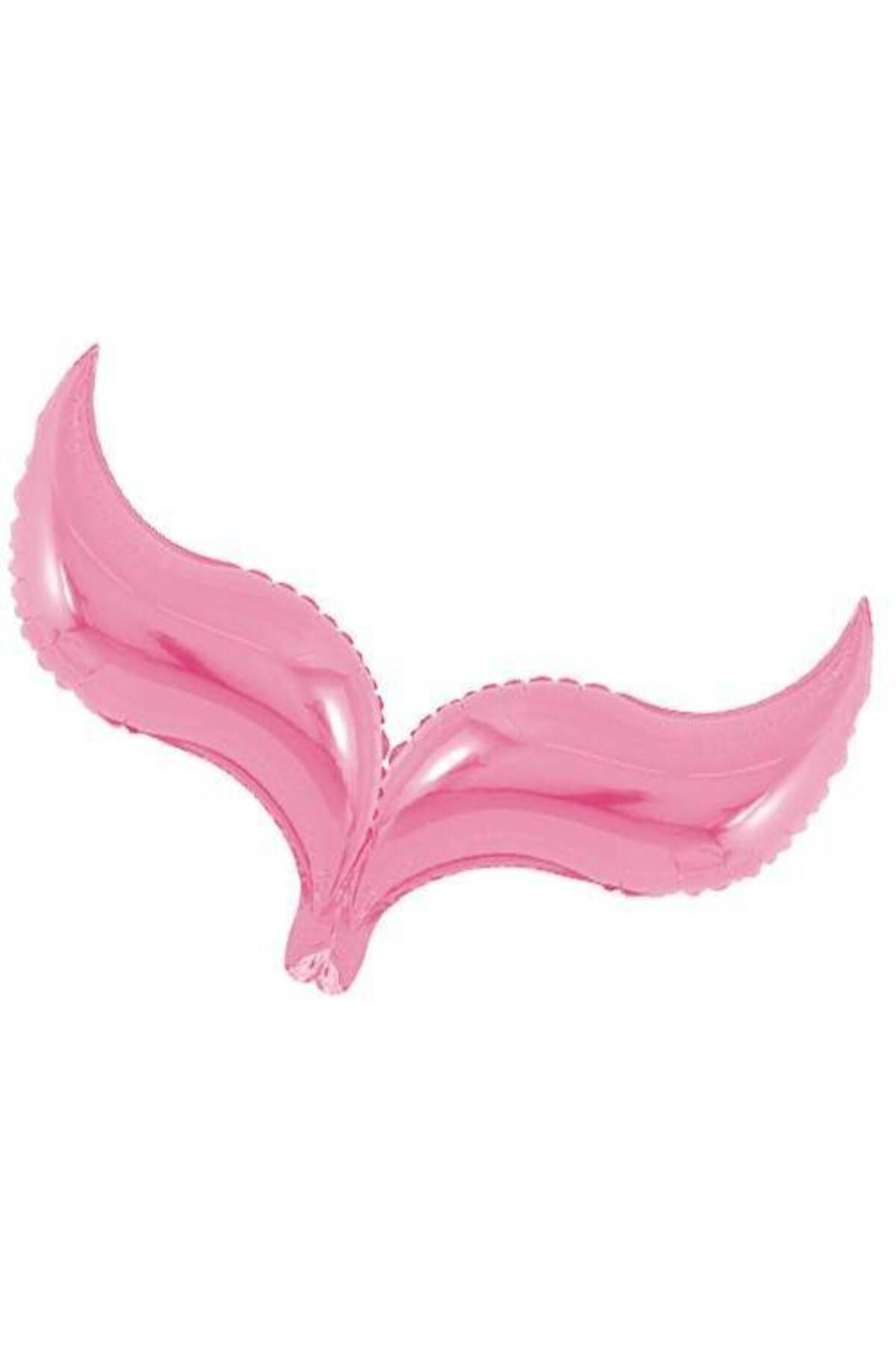 Deniz Kızı Kuyruk Folyo Balon Pembe 84x22 Cm