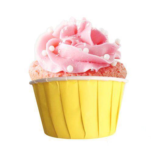Sarı Muffin Kek Kapsülü 25 adet