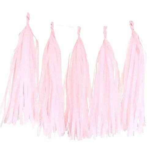 Pembe Püskül Süs 5'li