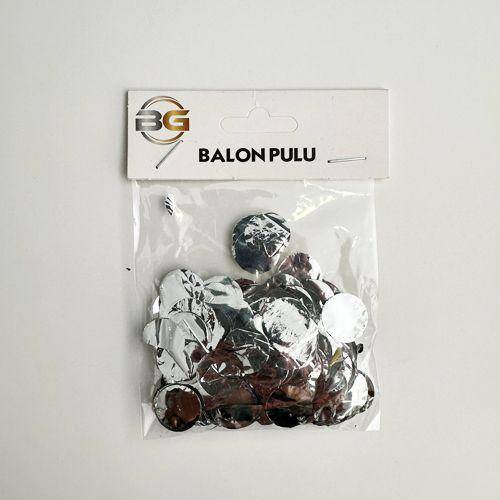 Metalik Balon Konfeti Gümüş 10 gr