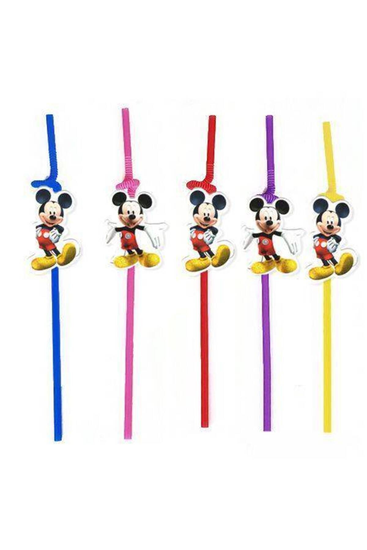 Mickey Mouse Artistik Pipet 10 Adet