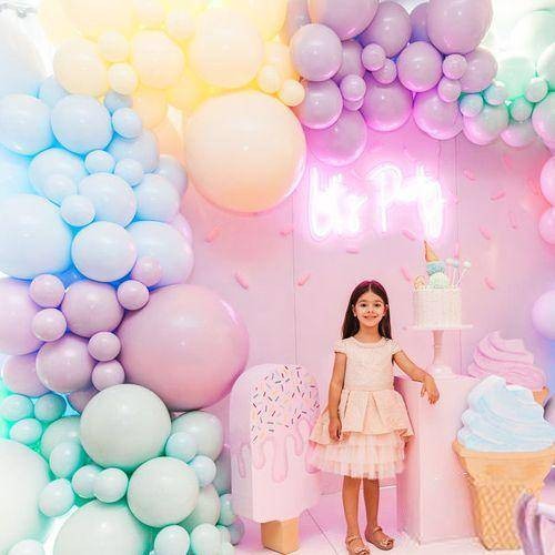 18 İnch 45 cm Makaron Balon Şeftali Rengi