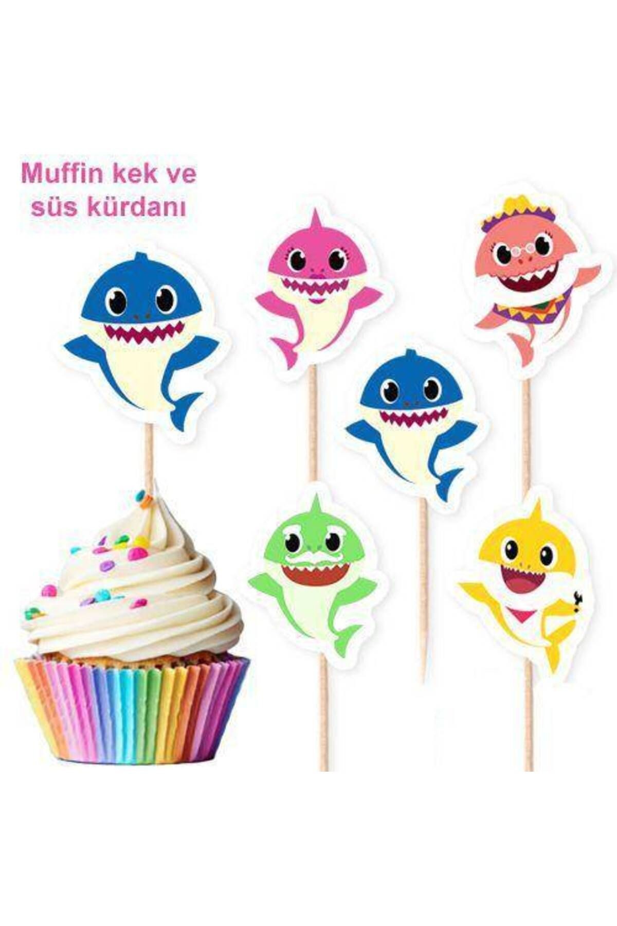 Baby Shark Şekilli Kürdan (10 ADET)