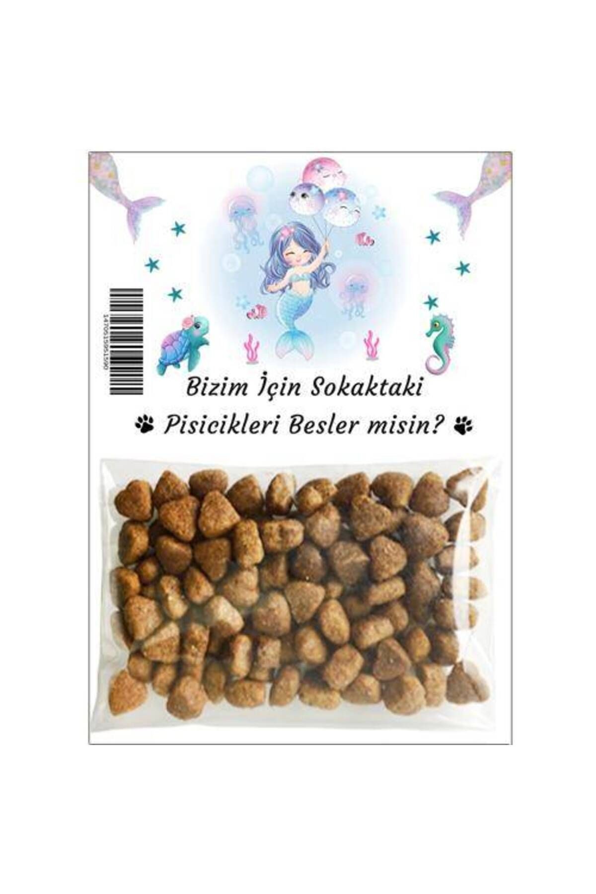 Deniz Kızı Hediyelik Kedi Maması 5 Adet