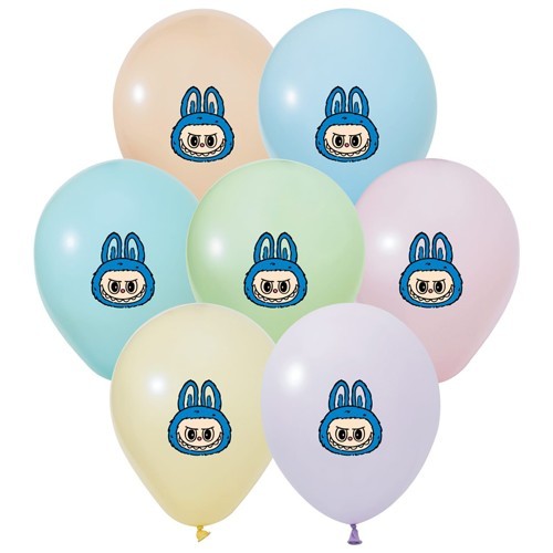 Labubu Baskılı Balon 10 Adet