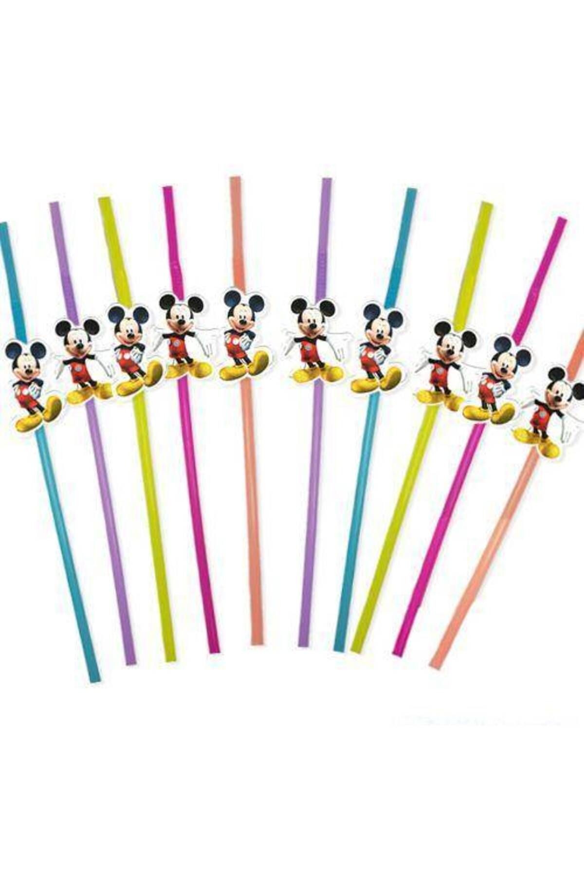 Mickey Mouse Artistik Pipet 10 Adet